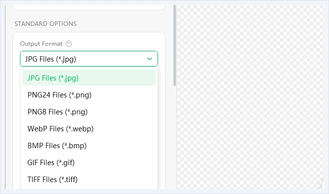 Output format