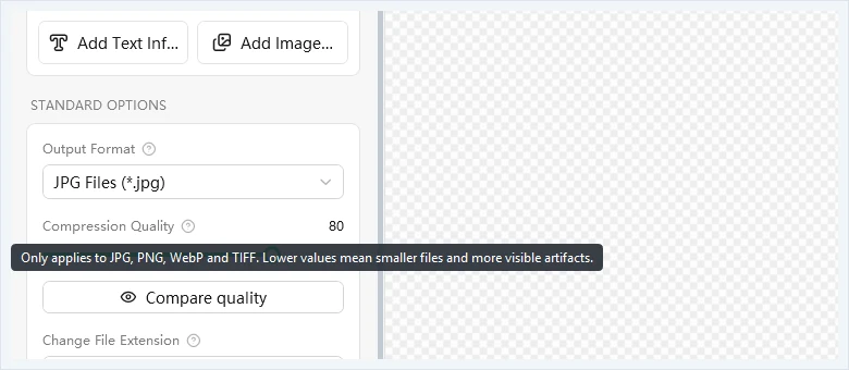 Field tooltip